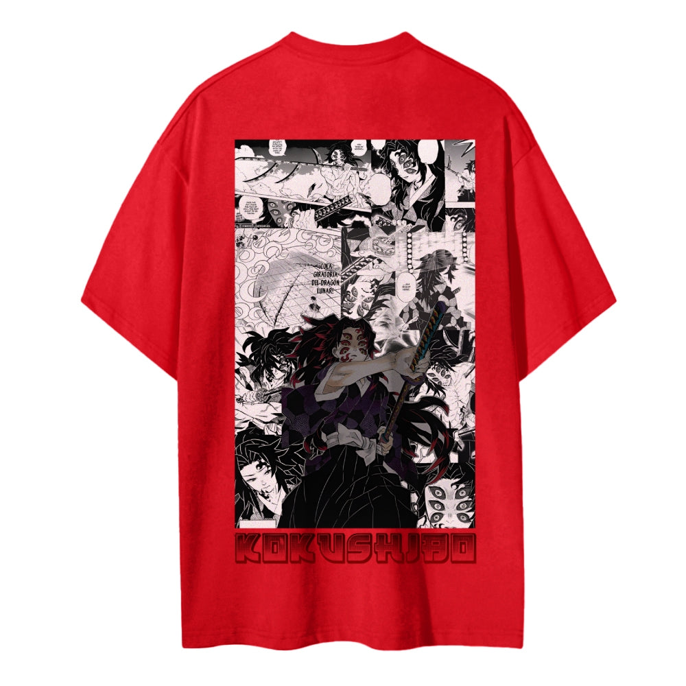 Demon Slayer Cotton Unisex Crew Neck Anime T-Shirt