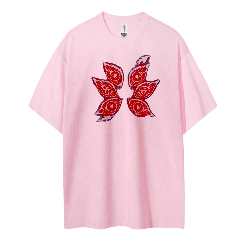 Demon Slayer Cotton Unisex Crew Neck Anime T-Shirt