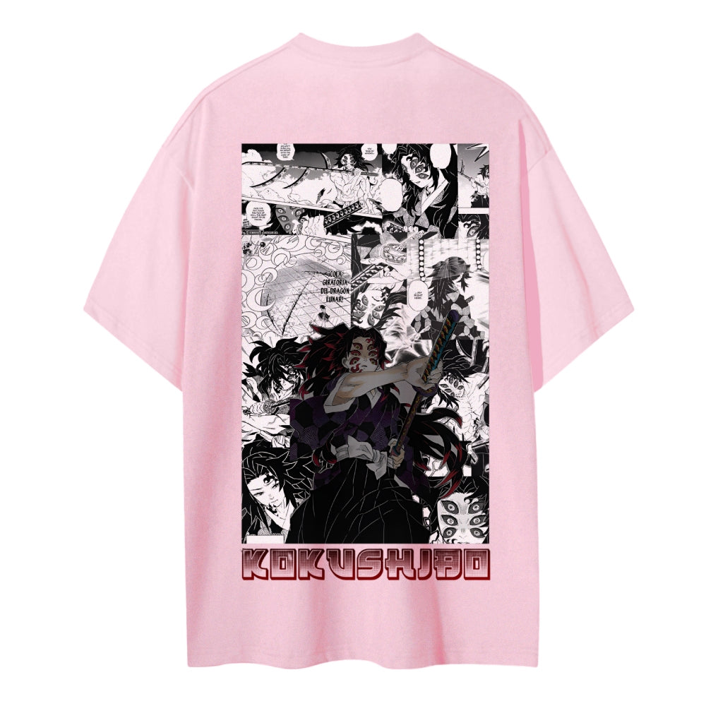 Demon Slayer Cotton Unisex Crew Neck Anime T-Shirt