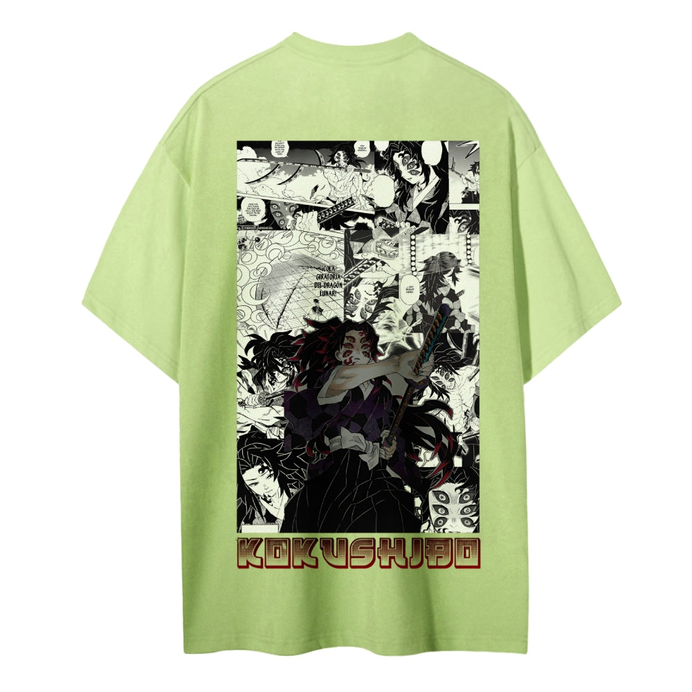 Demon Slayer Cotton Unisex Crew Neck Anime T-Shirt