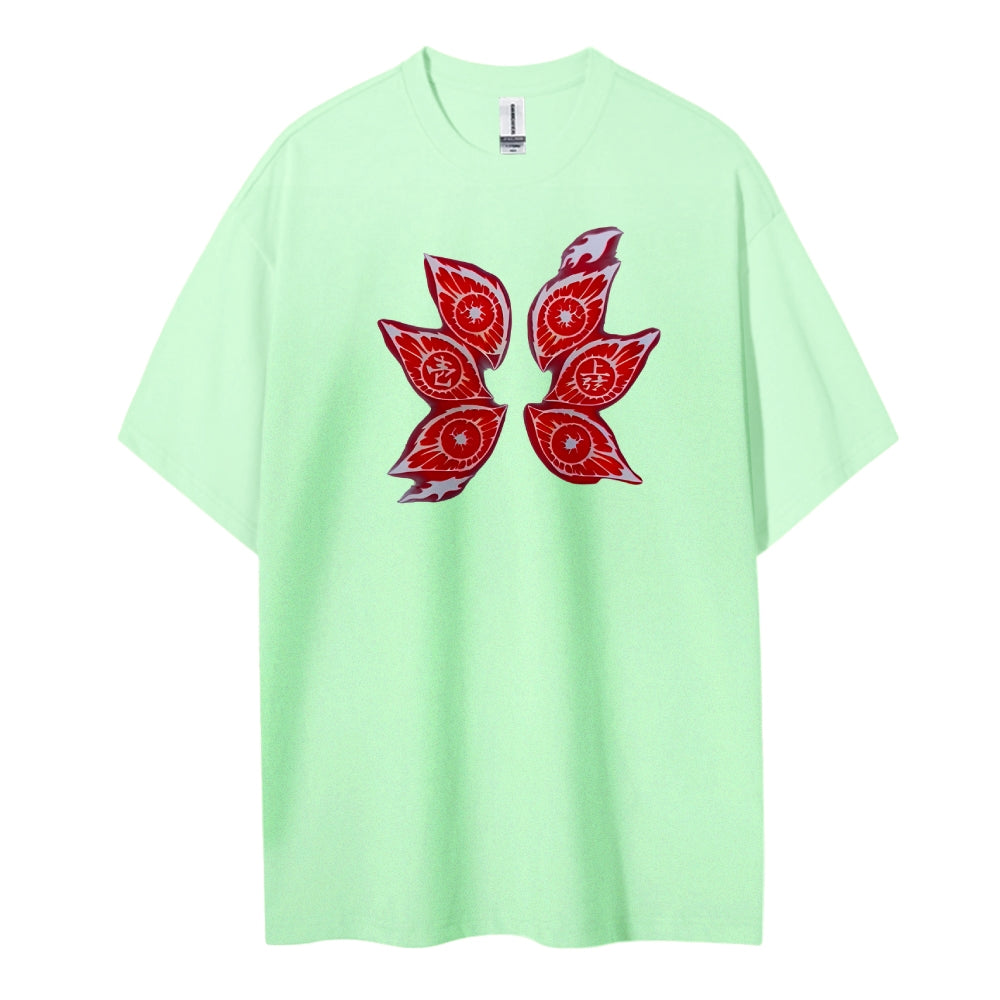 Demon Slayer Cotton Unisex Crew Neck Anime T-Shirt