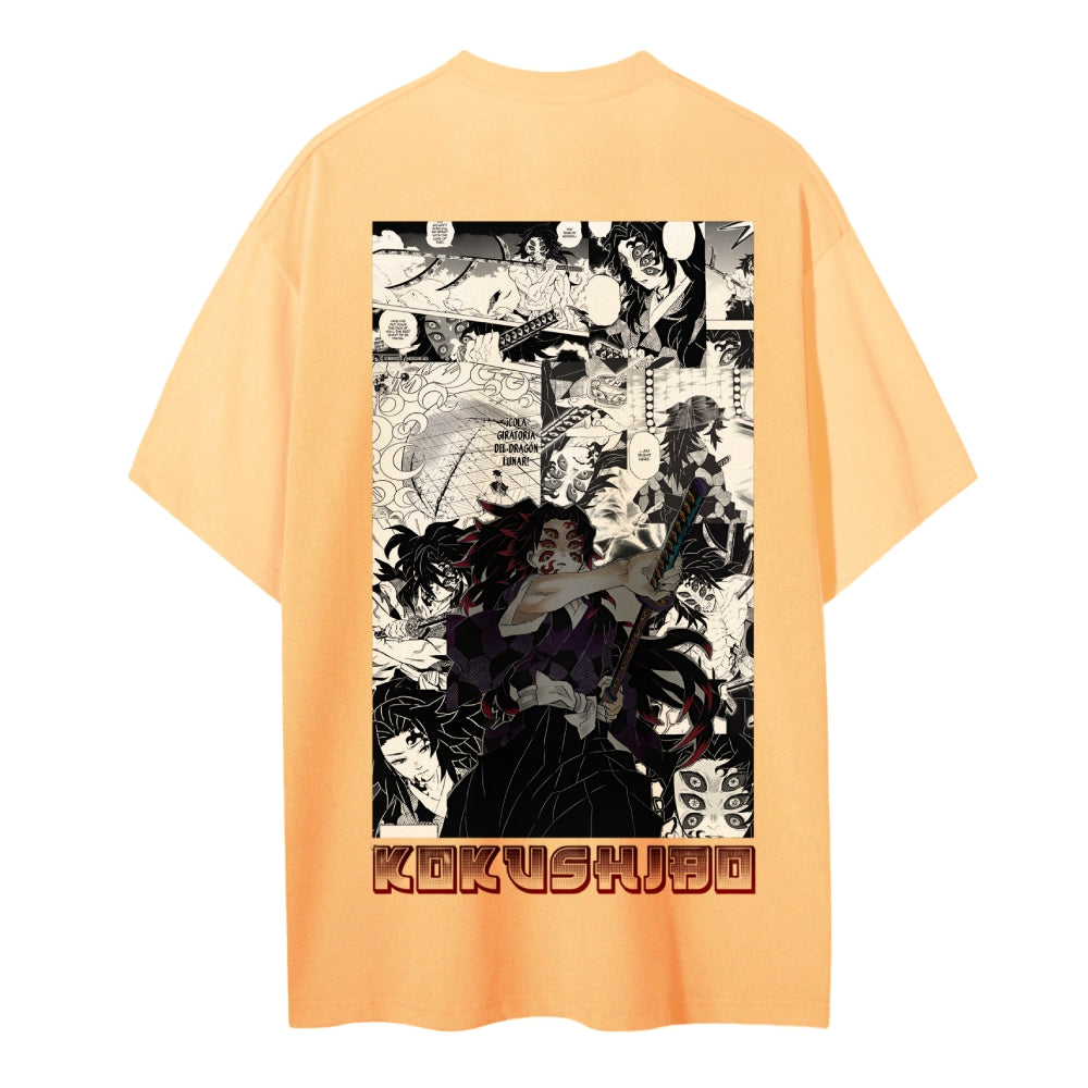 Demon Slayer Cotton Unisex Crew Neck Anime T-Shirt