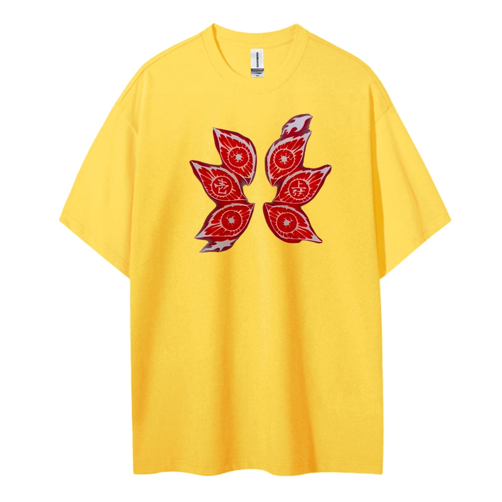 Demon Slayer Cotton Unisex Crew Neck Anime T-Shirt