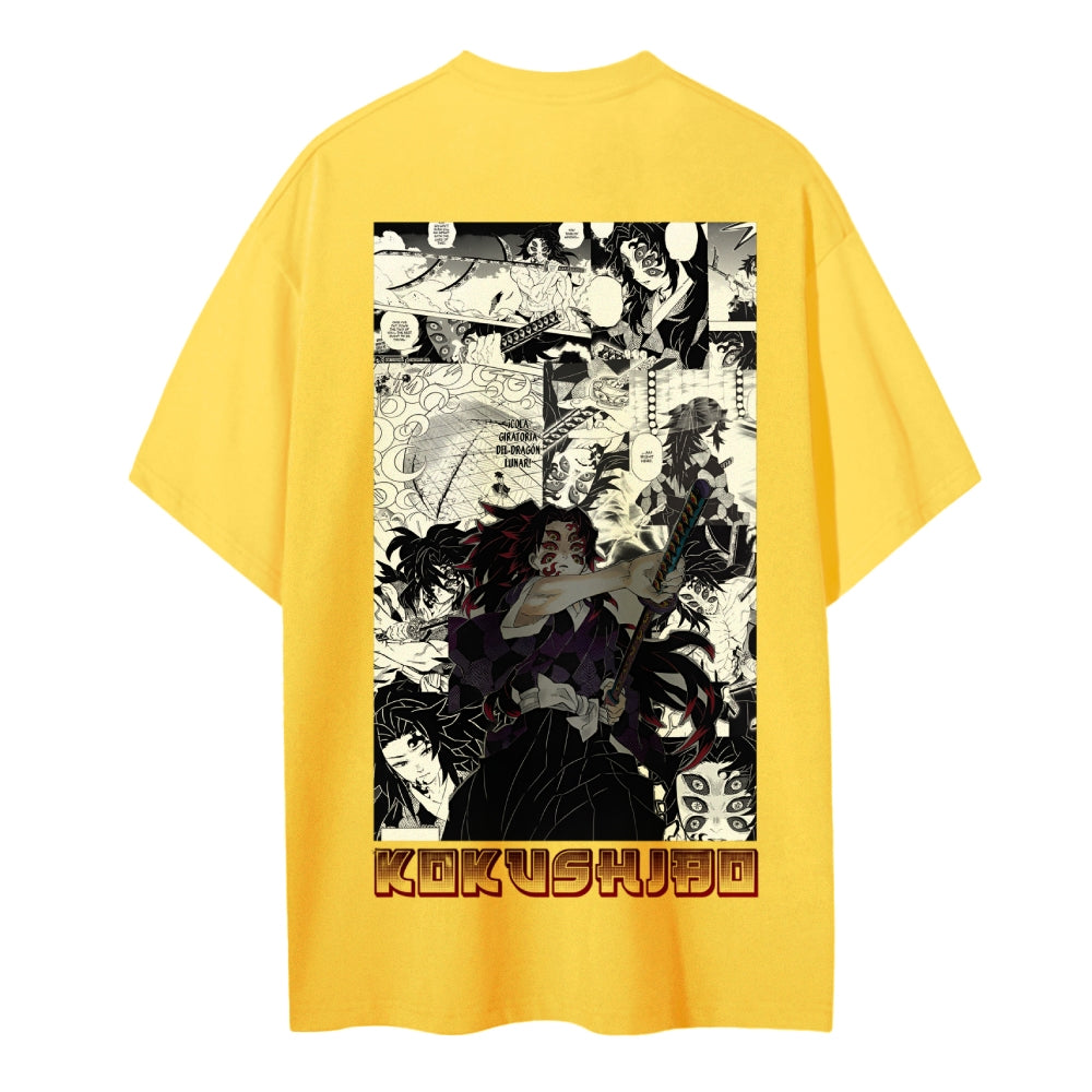 Demon Slayer Cotton Unisex Crew Neck Anime T-Shirt