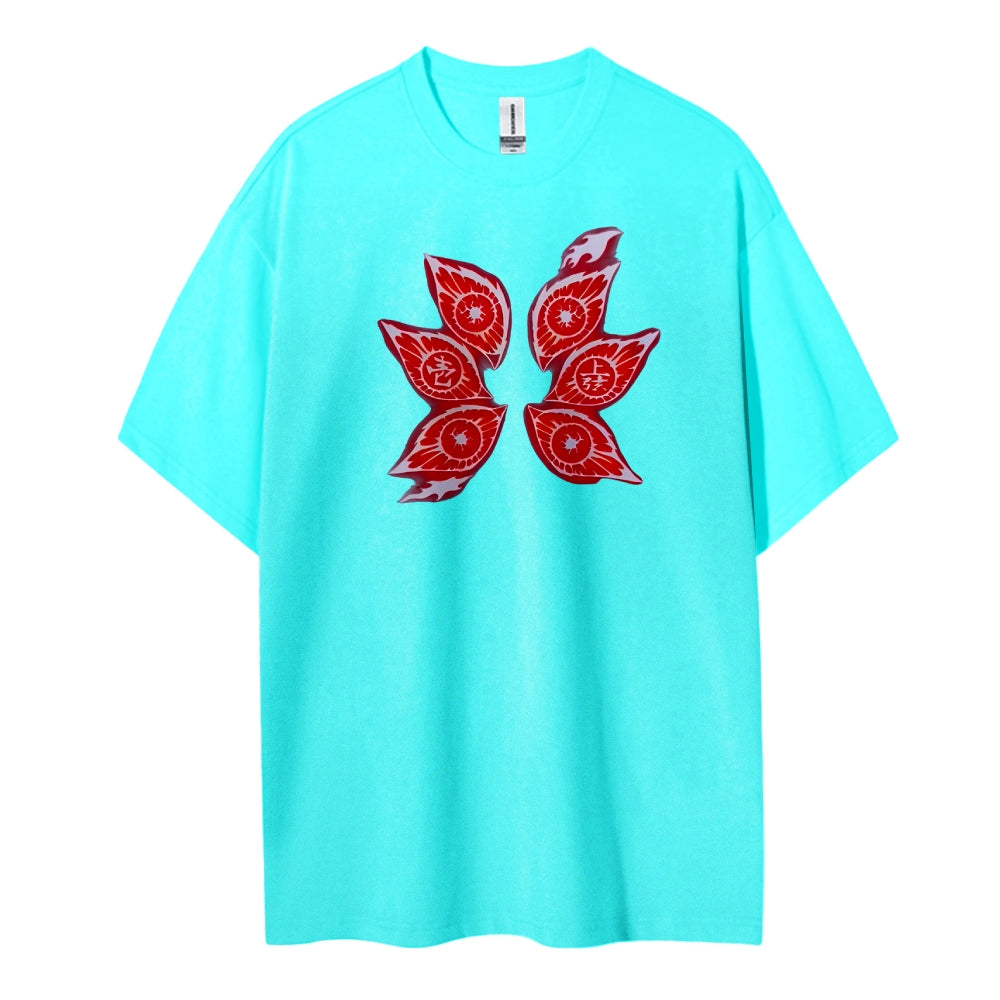 Demon Slayer Cotton Unisex Crew Neck Anime T-Shirt