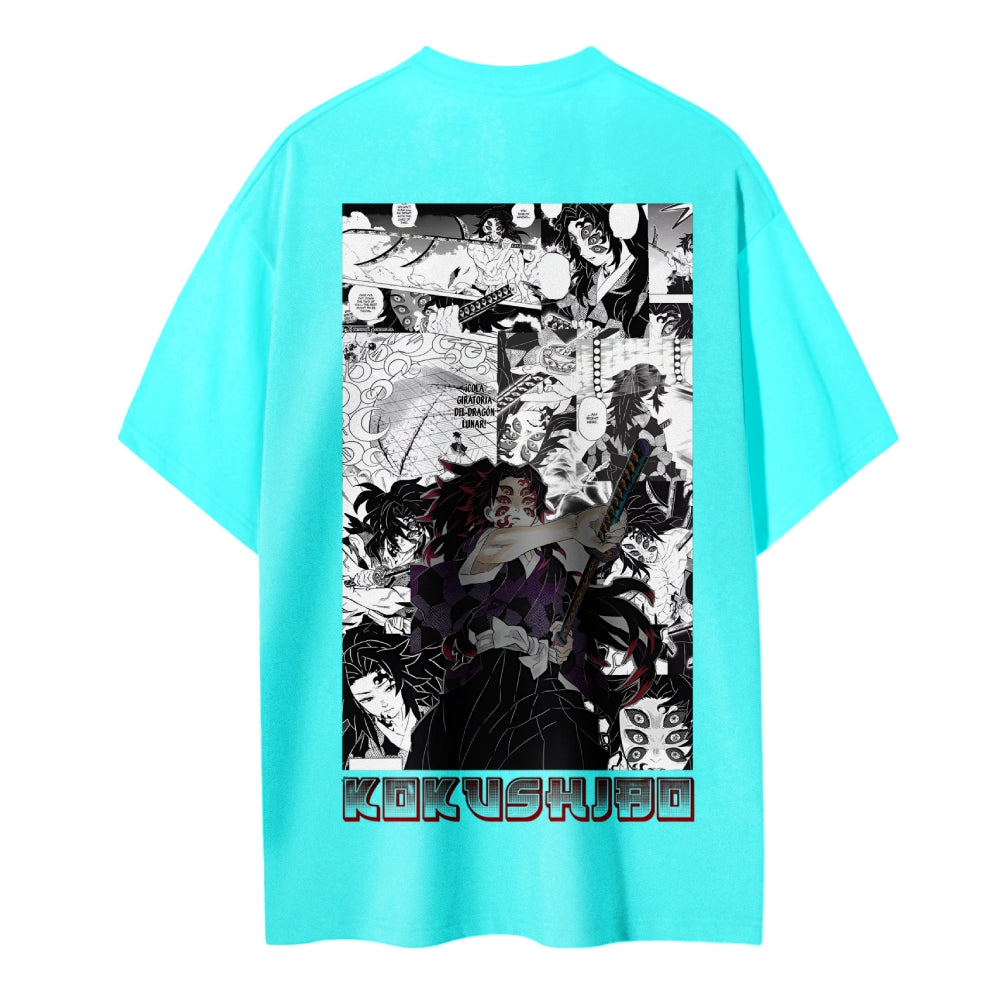 Demon Slayer Cotton Unisex Crew Neck Anime T-Shirt