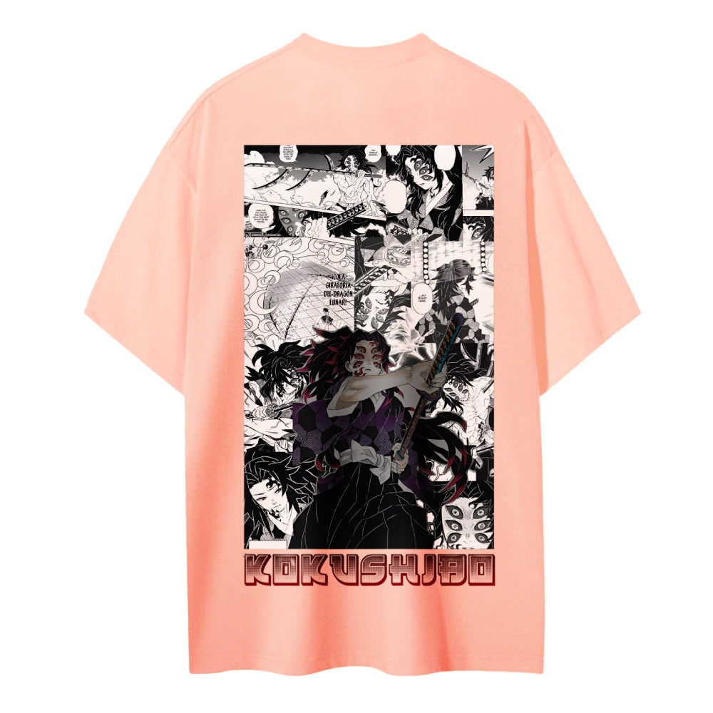 Demon Slayer Cotton Unisex Crew Neck Anime T-Shirt