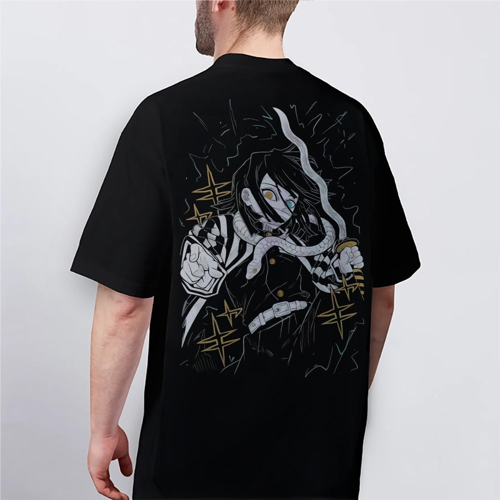 Demon Slayer Cotton Unisex Crew Neck Anime T-Shirt