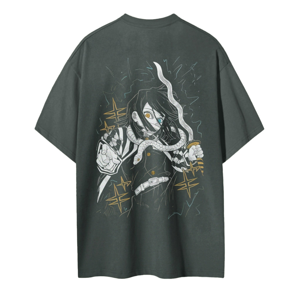Demon Slayer Cotton Unisex Crew Neck Anime T-Shirt