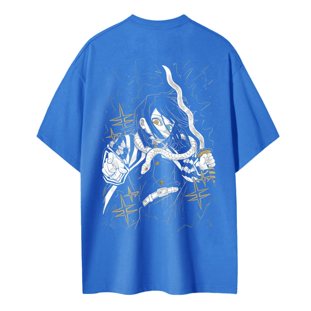 Demon Slayer Cotton Unisex Crew Neck Anime T-Shirt