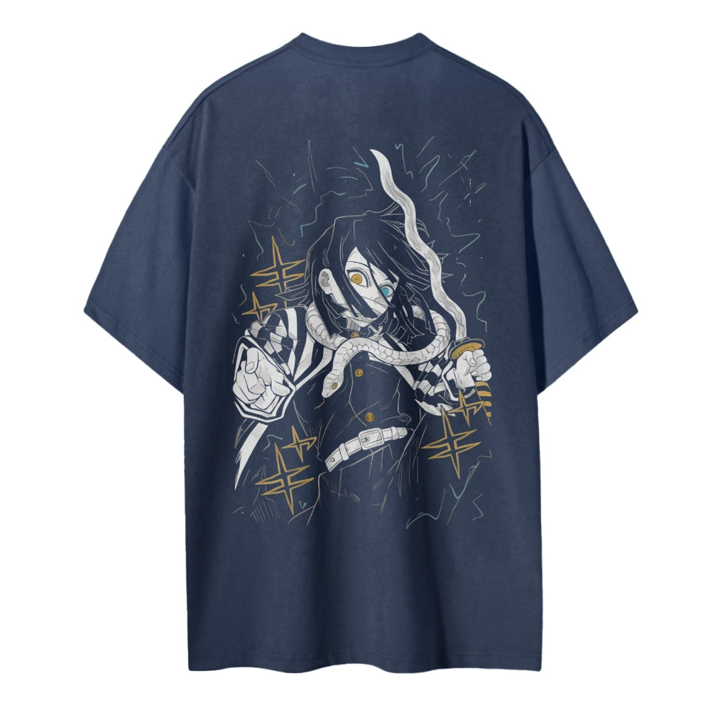Demon Slayer Cotton Unisex Crew Neck Anime T-Shirt