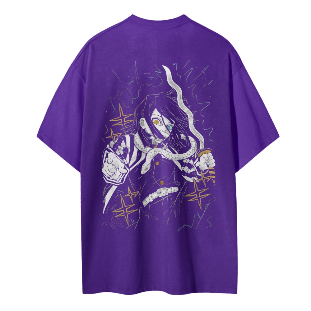 Demon Slayer Cotton Unisex Crew Neck Anime T-Shirt