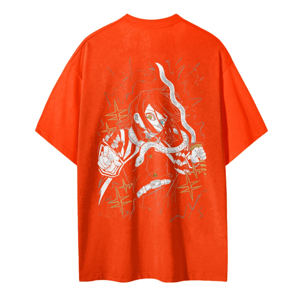 Demon Slayer Cotton Unisex Crew Neck Anime T-Shirt