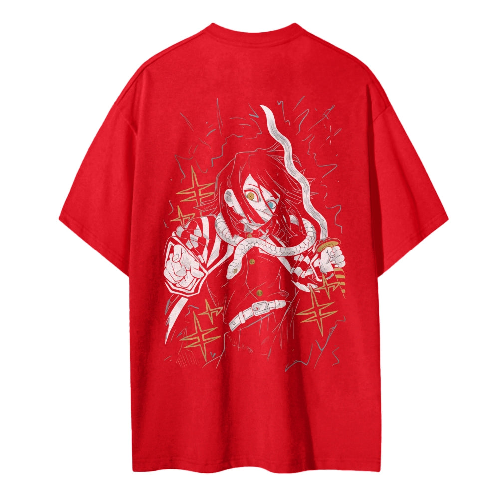Demon Slayer Cotton Unisex Crew Neck Anime T-Shirt