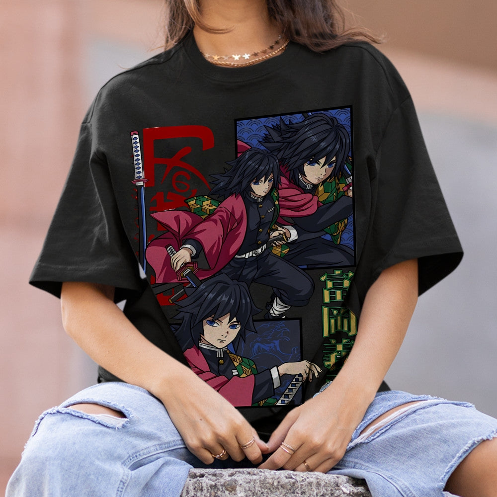 Demon Slayer Cotton Unisex Crew Neck Anime T-Shirt