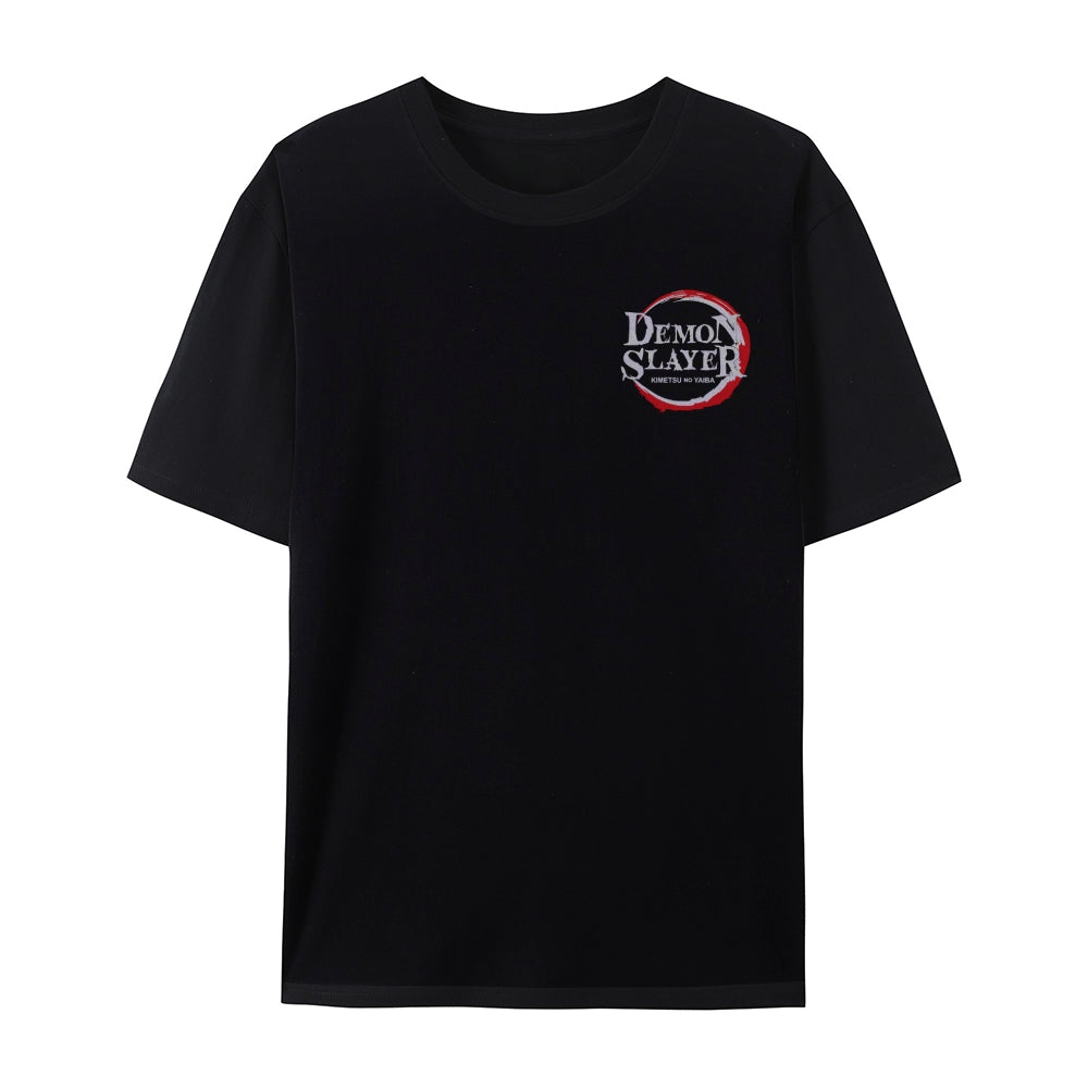 Demon Slayer: Kimetsu no Yaiba - Cotton Unisex Crew Neck Anime T-Shirt