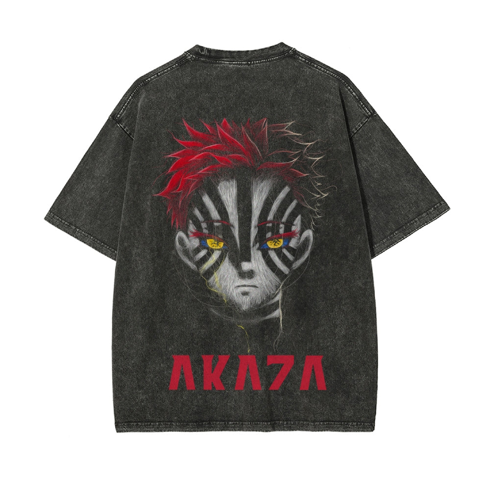 Vintage Oversized T-Shirt Demon Slayer