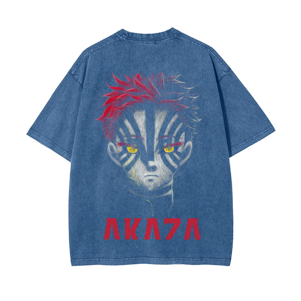Vintage Oversized T-Shirt Demon Slayer