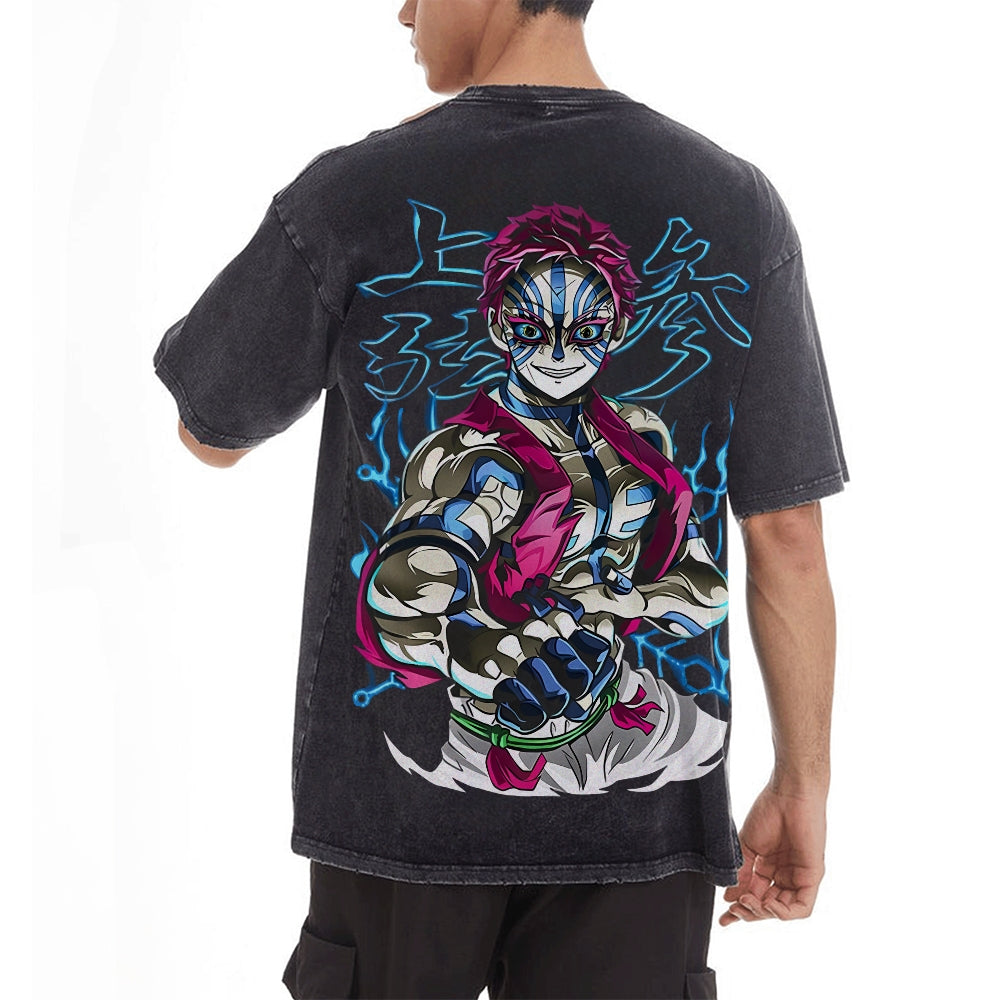 Vintage Oversized T-Shirt Demon Slayer