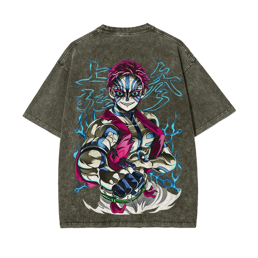 Vintage Oversized T-Shirt Demon Slayer