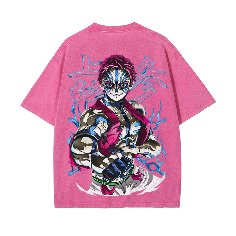 Vintage Oversized T-Shirt Demon Slayer