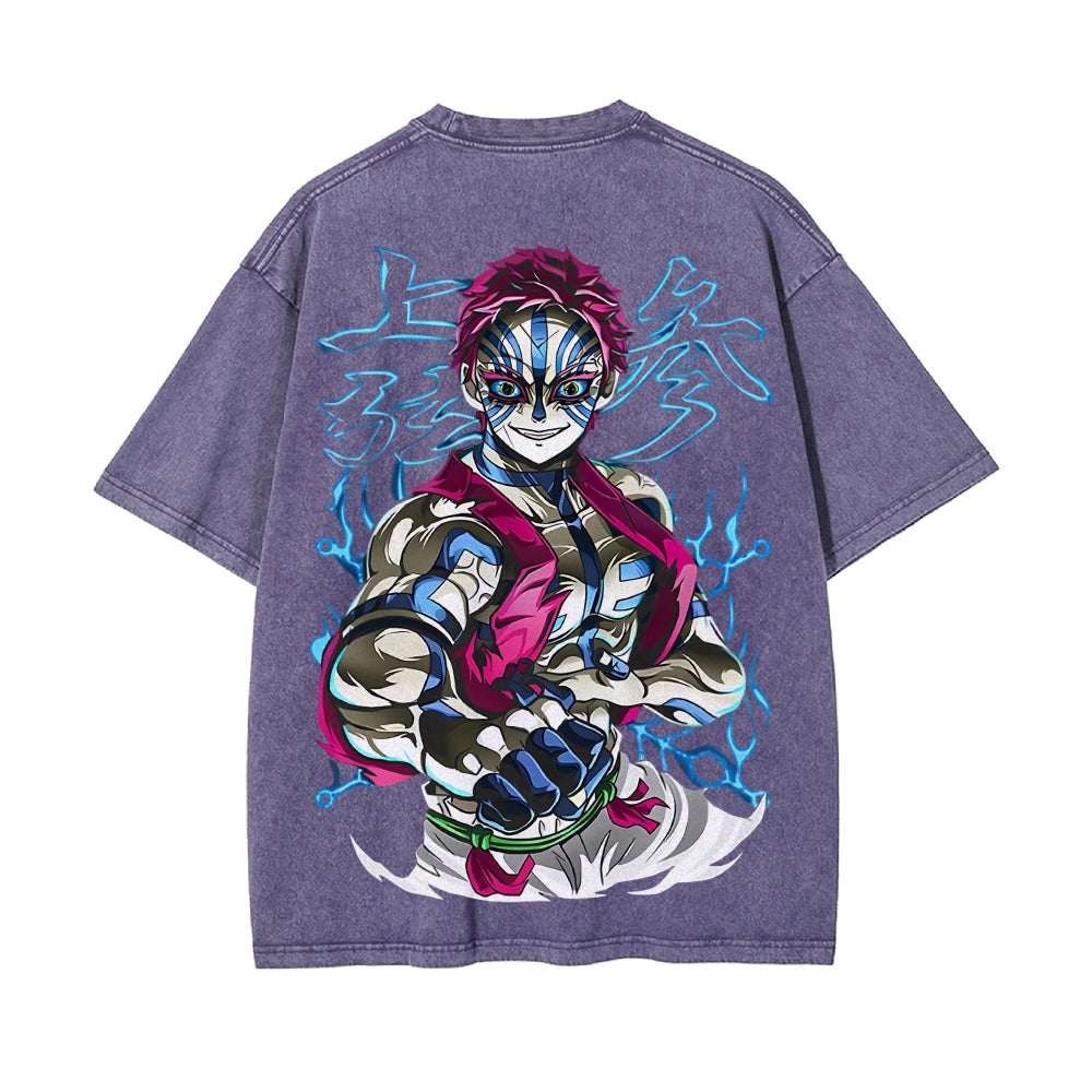 Vintage Oversized T-Shirt Demon Slayer