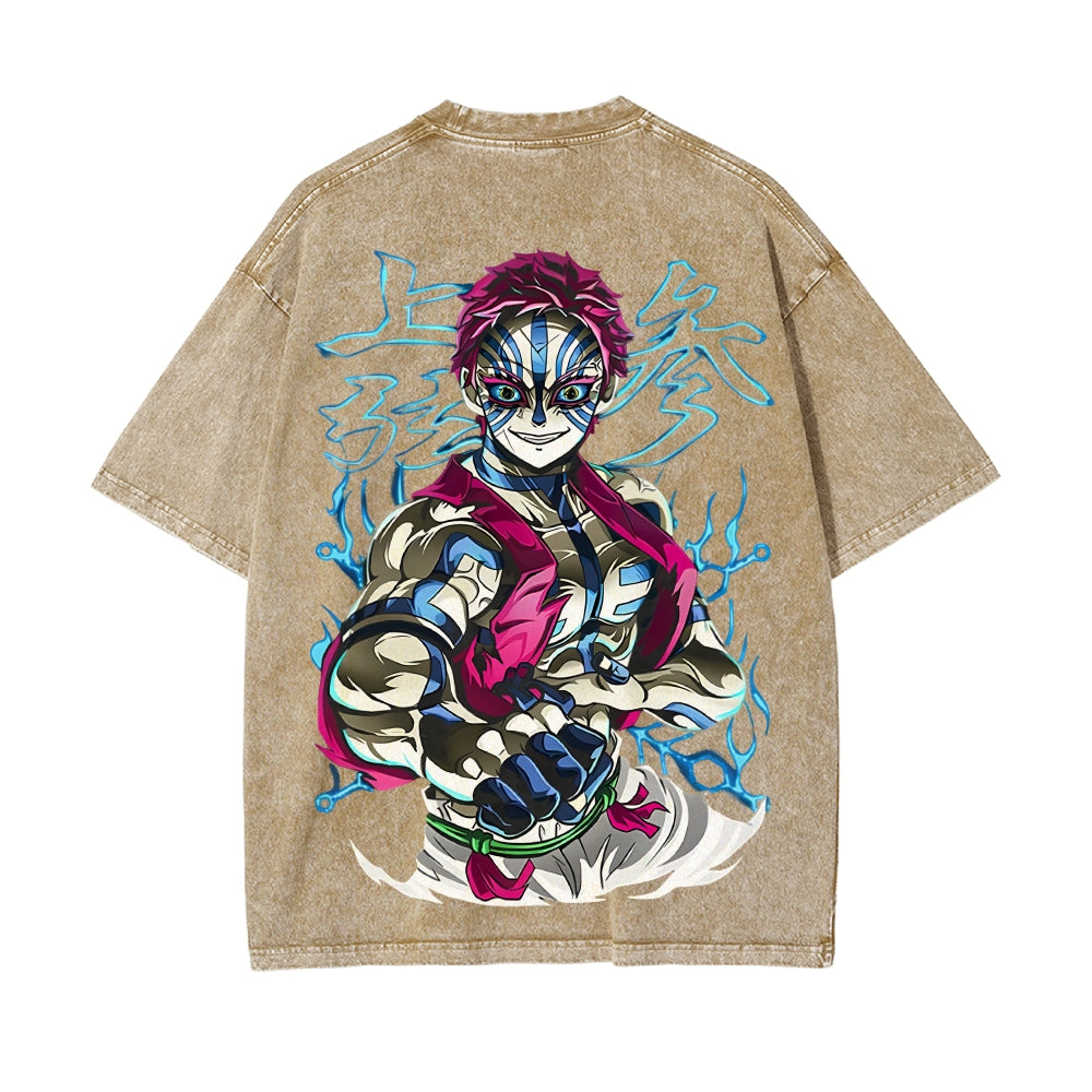 Vintage Oversized T-Shirt Demon Slayer