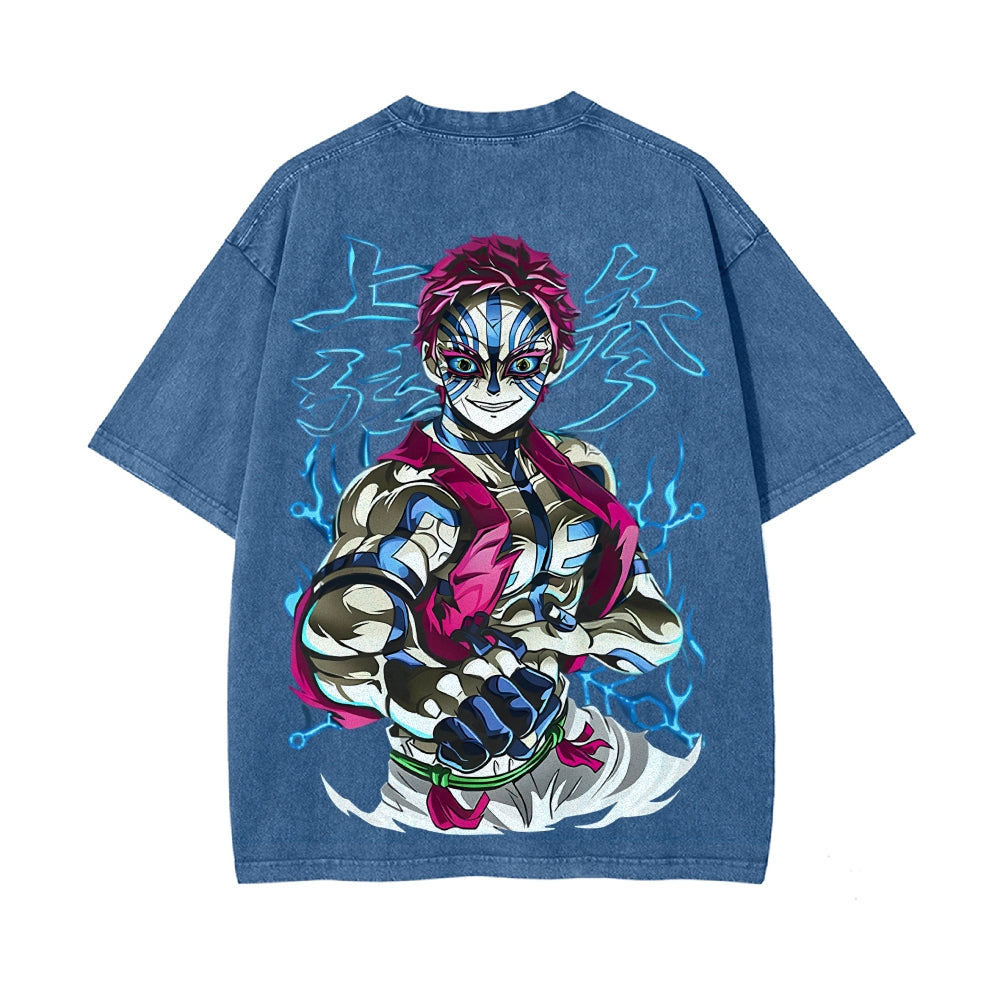 Vintage Oversized T-Shirt Demon Slayer