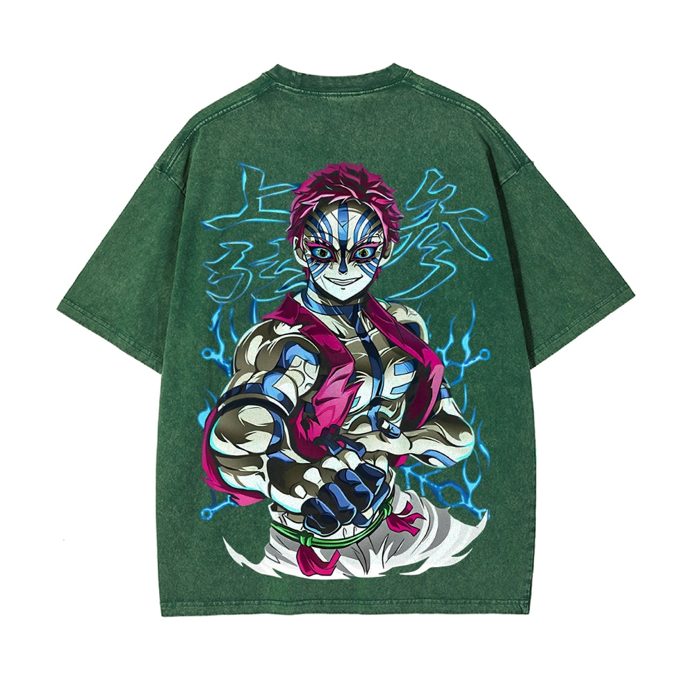 Vintage Oversized T-Shirt Demon Slayer