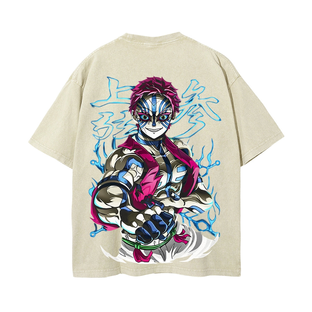 Vintage Oversized T-Shirt Demon Slayer