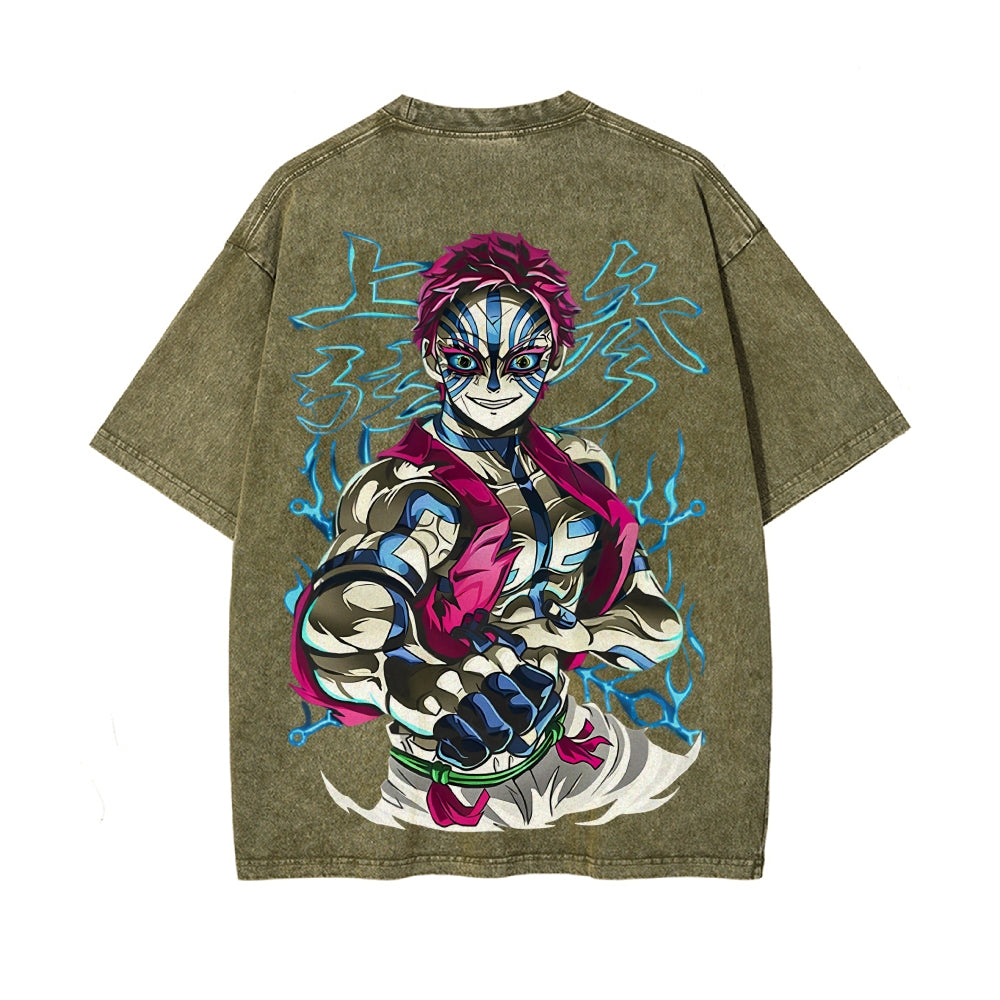 Vintage Oversized T-Shirt Demon Slayer