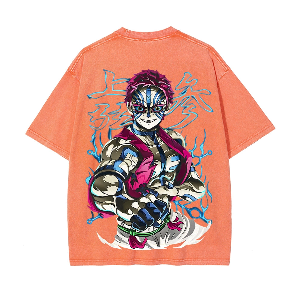 Vintage Oversized T-Shirt Demon Slayer