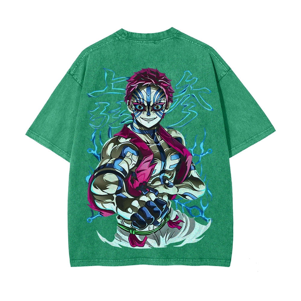 Vintage Oversized T-Shirt Demon Slayer