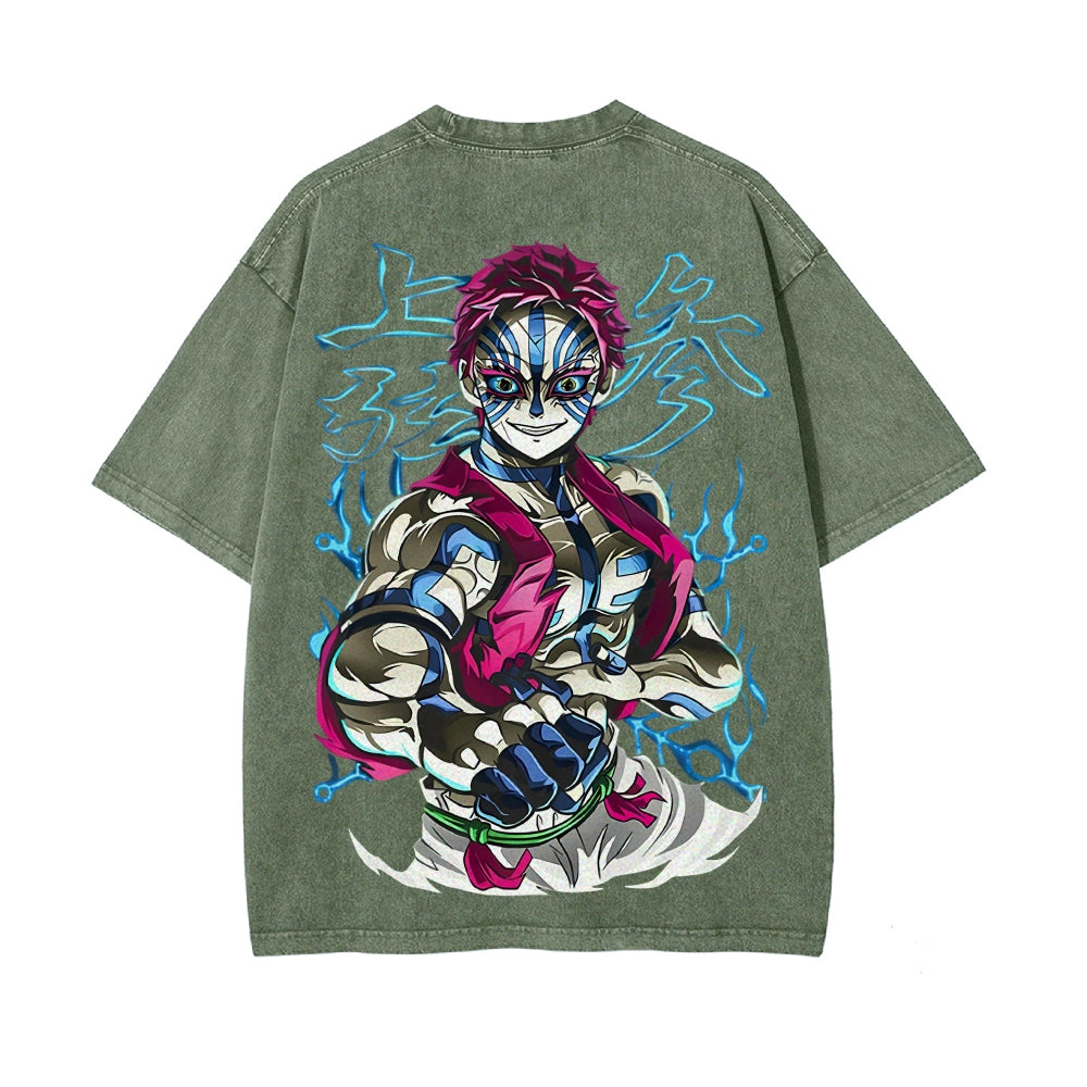 Vintage Oversized T-Shirt Demon Slayer