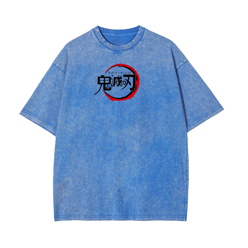 Vintage Oversized T-Shirt Demon Slayer