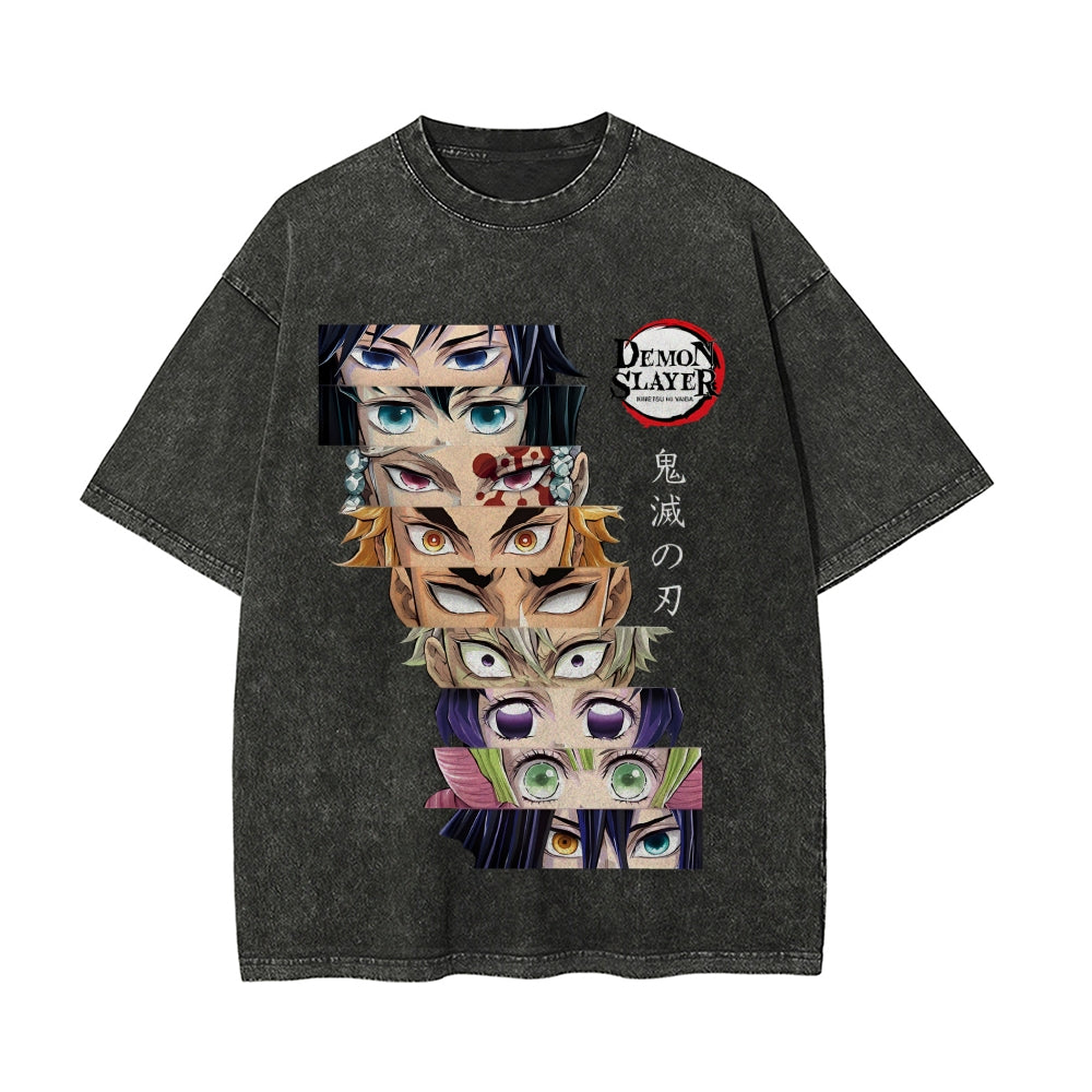 Vintage Oversized T-Shirt Demon Slayer