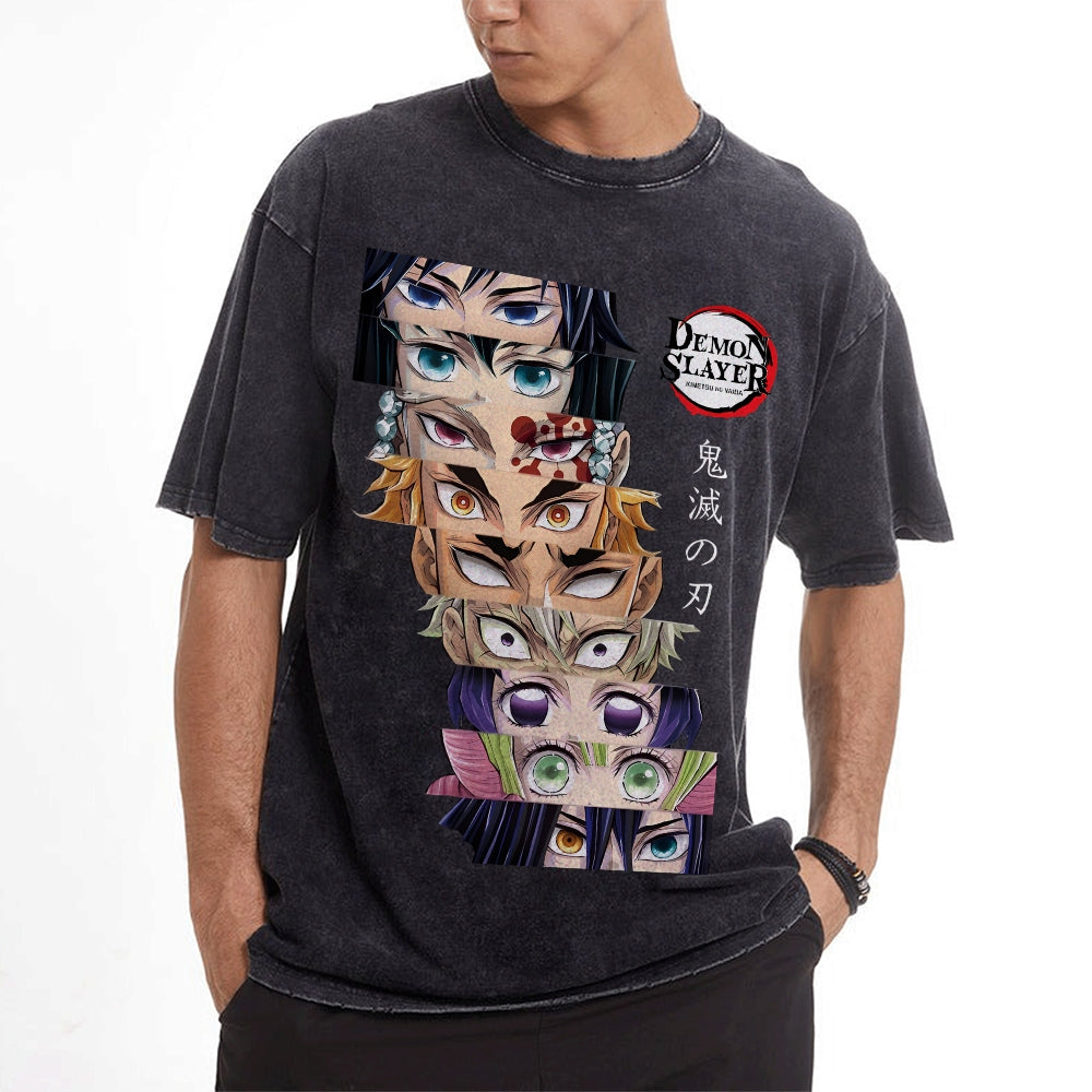 Vintage Oversized T-Shirt Demon Slayer