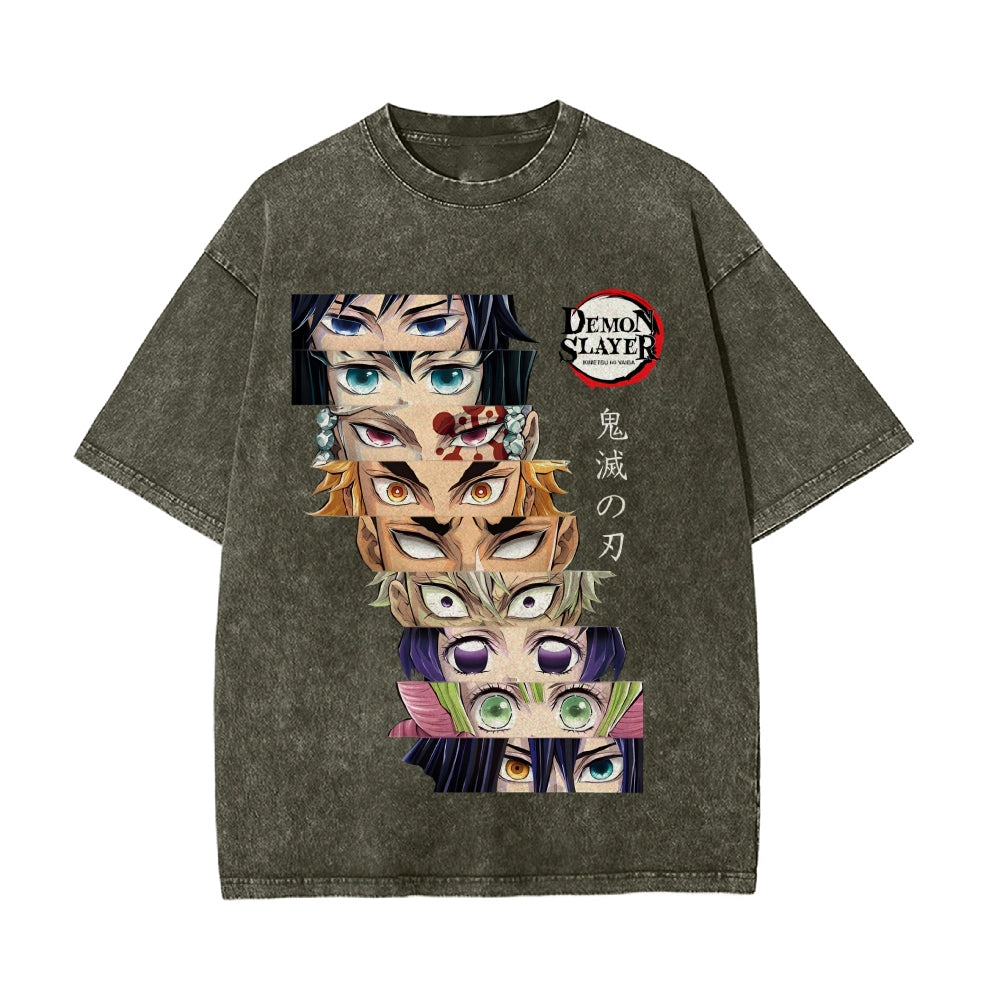 Vintage Oversized T-Shirt Demon Slayer