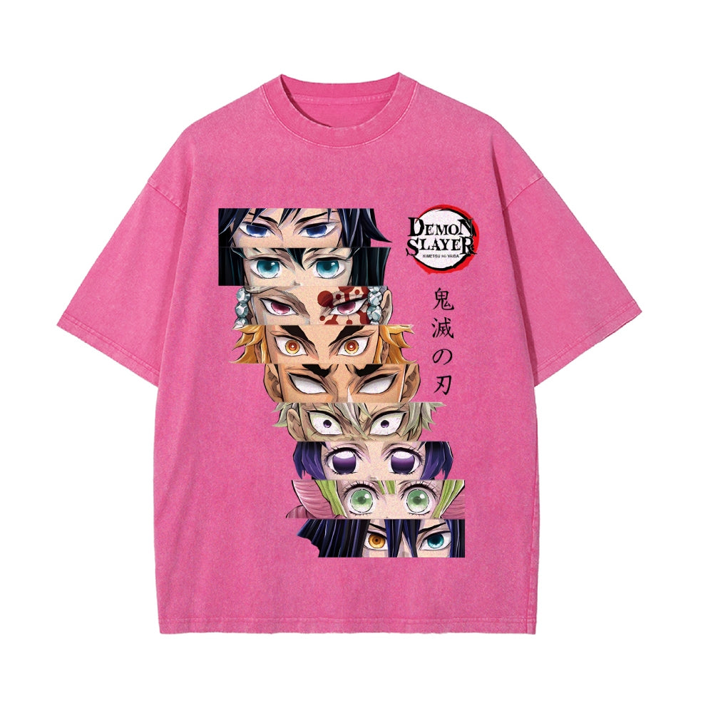 Vintage Oversized T-Shirt Demon Slayer