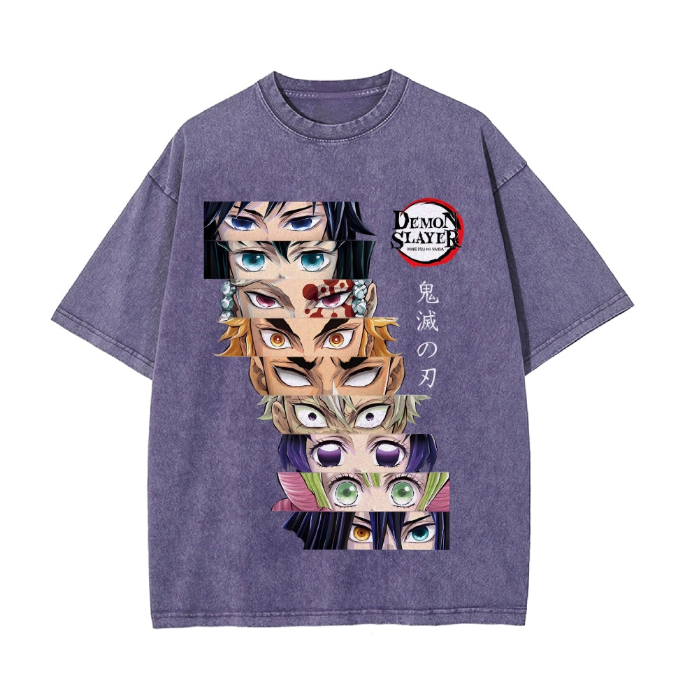 Vintage Oversized T-Shirt Demon Slayer