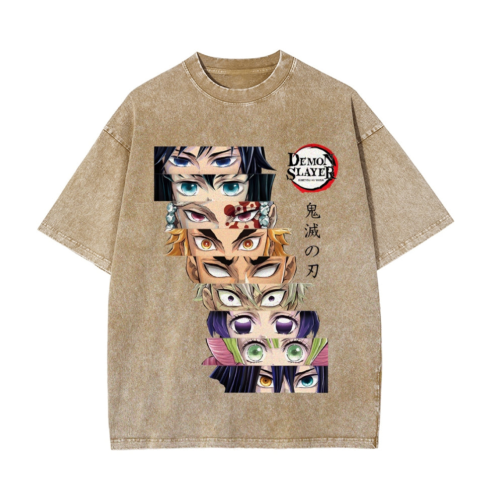 Vintage Oversized T-Shirt Demon Slayer