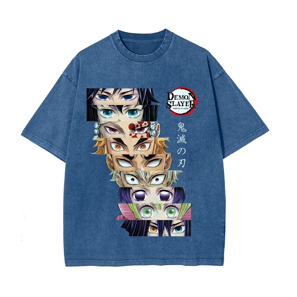 Vintage Oversized T-Shirt Demon Slayer