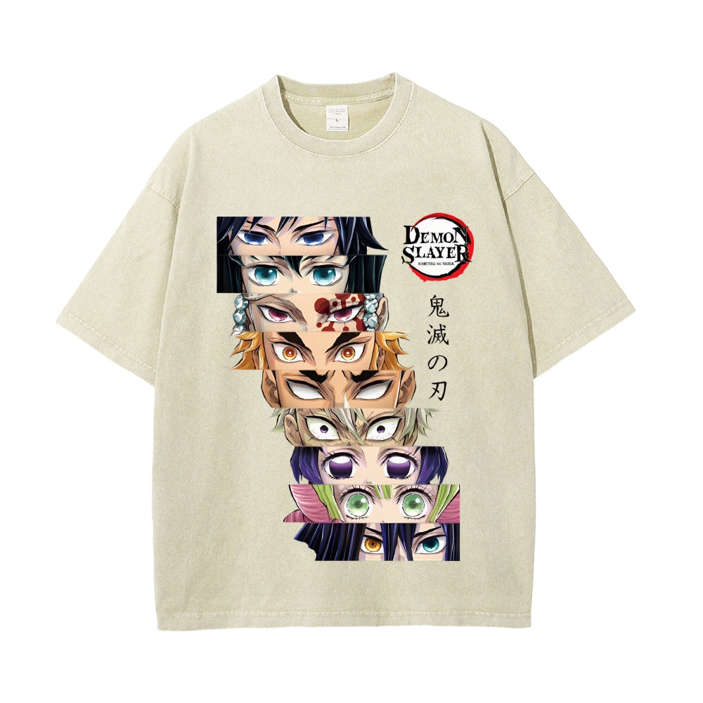 Vintage Oversized T-Shirt Demon Slayer