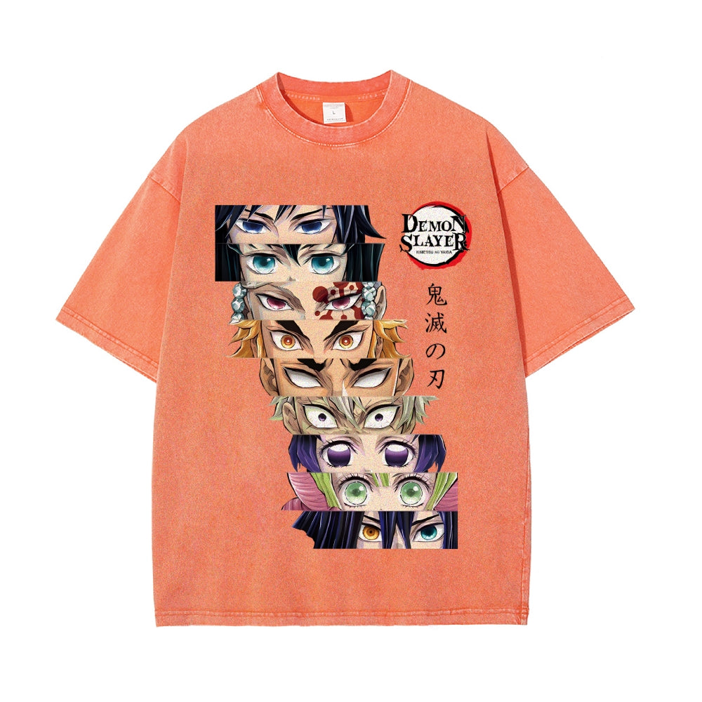 Vintage Oversized T-Shirt Demon Slayer