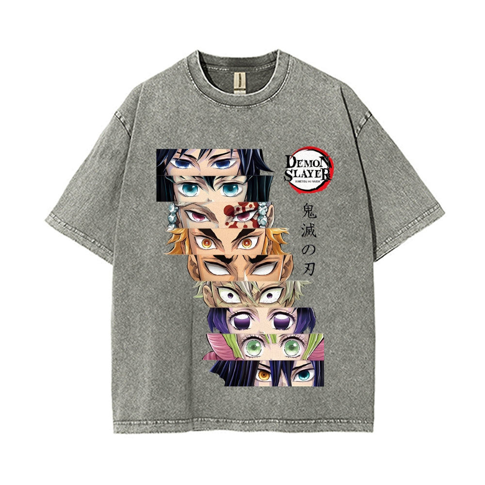Vintage Oversized T-Shirt Demon Slayer