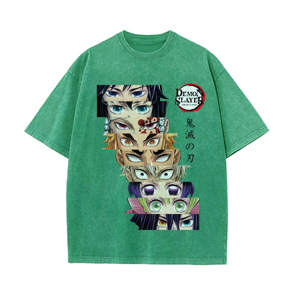 Vintage Oversized T-Shirt Demon Slayer
