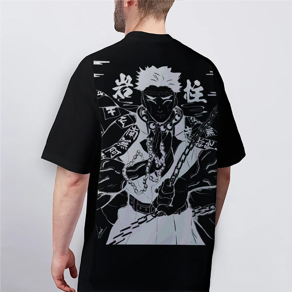 Demon Slayer: Kimetsu no Yaiba - Cotton Unisex Crew Neck Anime T-Shirt