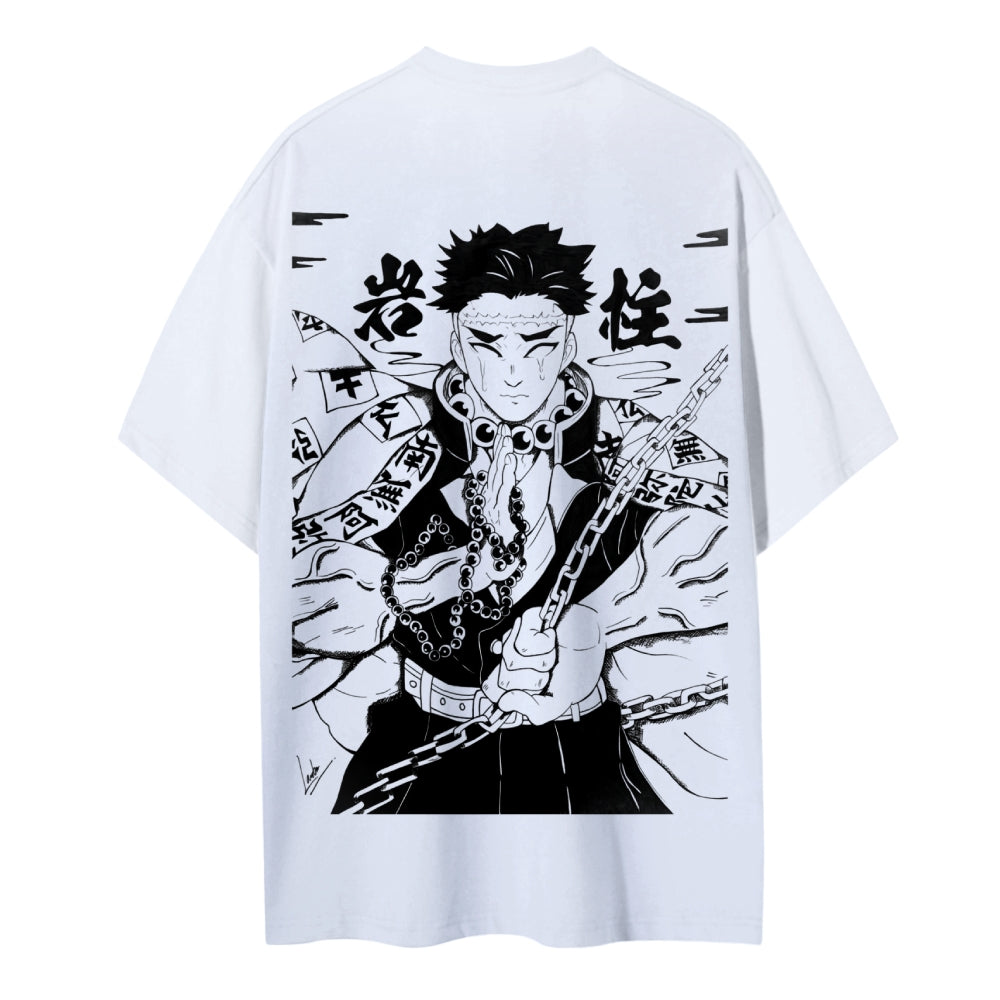 Demon Slayer: Kimetsu no Yaiba - Cotton Unisex Crew Neck Anime T-Shirt