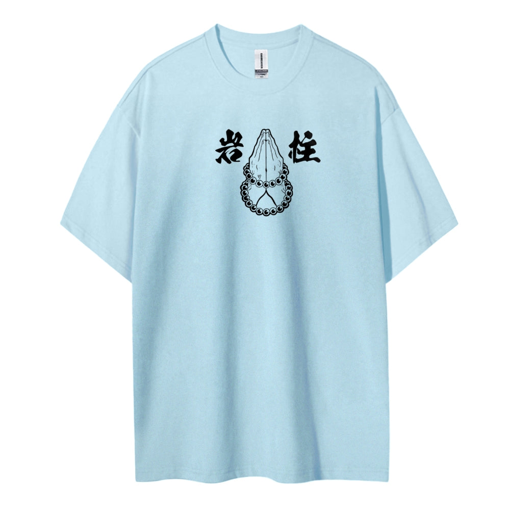 Demon Slayer: Kimetsu no Yaiba - Cotton Unisex Crew Neck Anime T-Shirt
