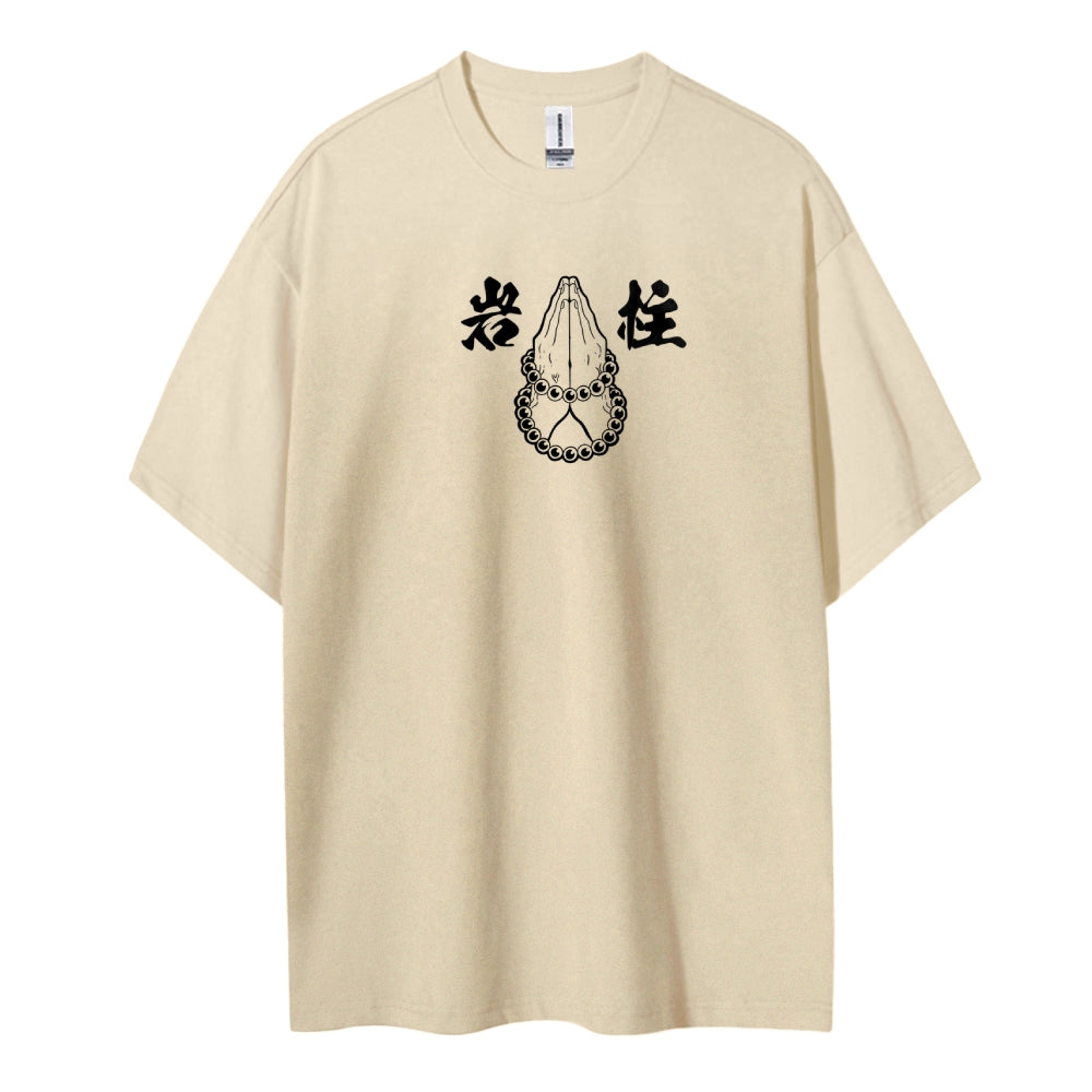 Demon Slayer: Kimetsu no Yaiba - Cotton Unisex Crew Neck Anime T-Shirt
